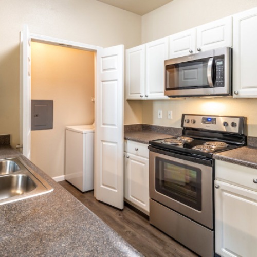 Beautiful kitchens with designer finishes	 kitchen with lots of cabinets